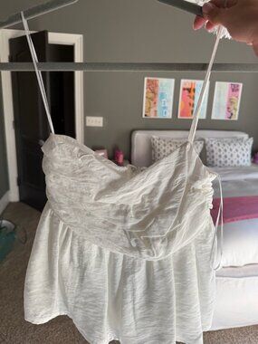 Perfect Stranger Peplum/Babydoll Top NWOT